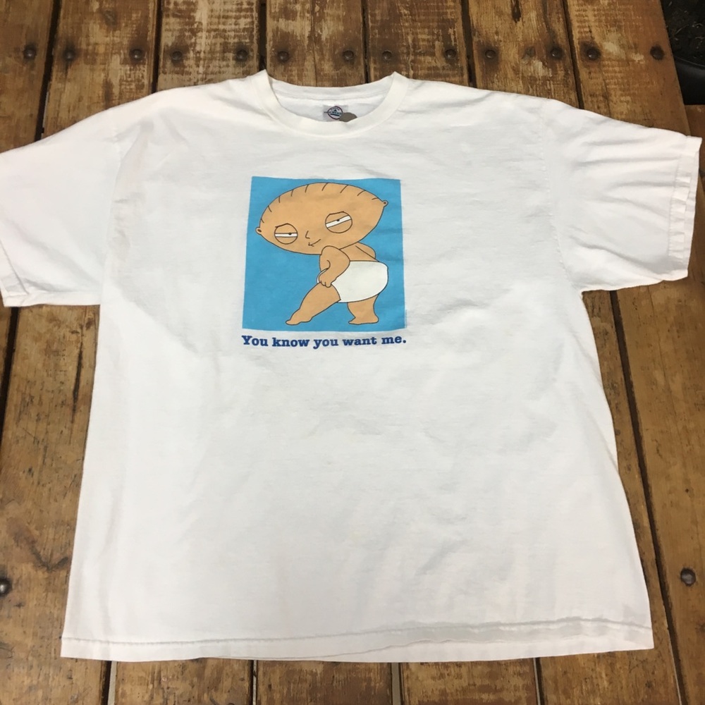 06’ Stewie Griffin  Family Guy Shirt/ XL